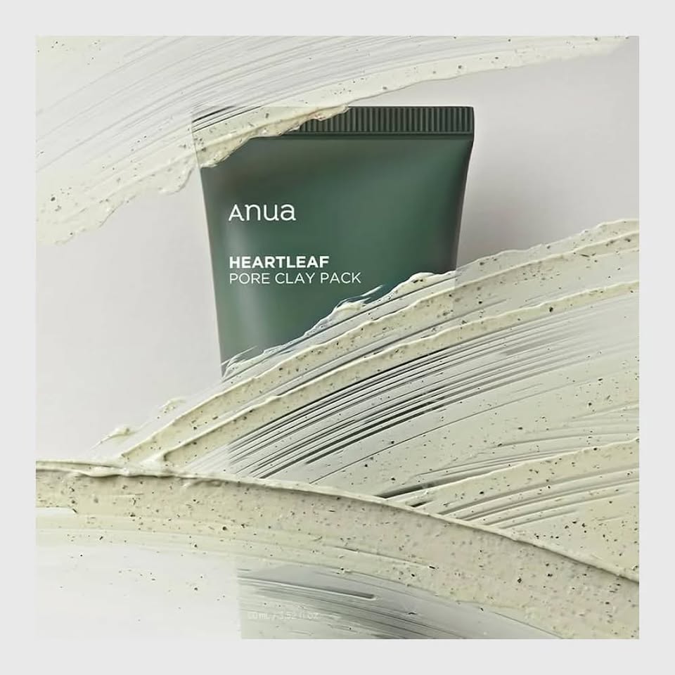 Anua Heartleaf Pore Clay Pack — Deep Cleansing & Calming Mask for Clear, Refined Pores