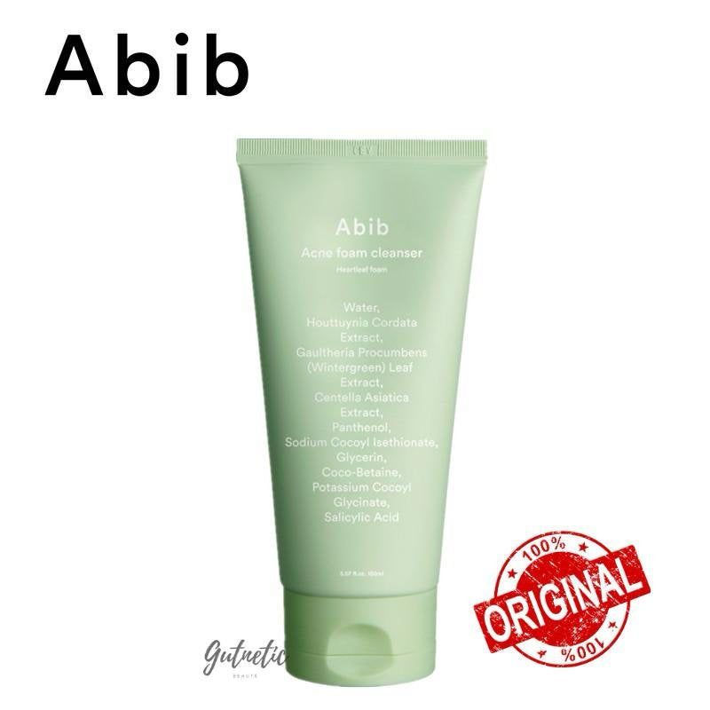 Abib Acne Foam Cleanser (Heartleaf Foam)