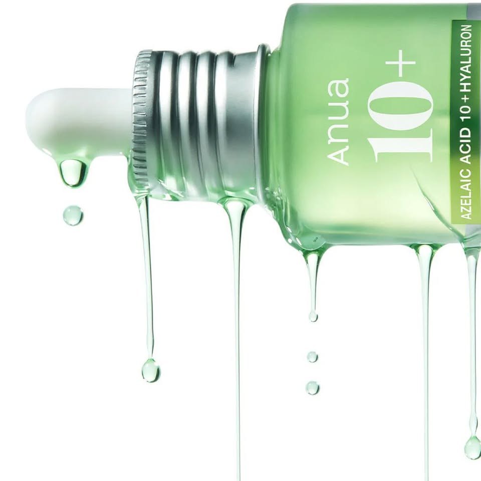 Anua Azelaic Acid 10% Serum — Soothing & Calming Care for Redness, Acne & Troubled Skin
