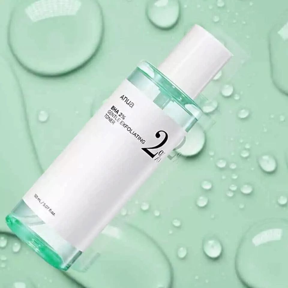 Anua BHA 2% Gentle Exfoliating Toner — Daily Pore-Clearing Toner for Smooth, Calm Skin