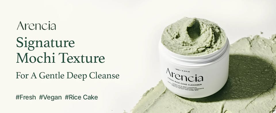 Arencia Signature Mochi Soap — Deep Cleansing & Skin-Refining Facial Cleanser