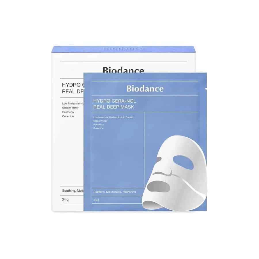 Biodance Hydro Cera-nol Real Deep Mask — Soothing & Barrier-Repair Hydrogel Mask