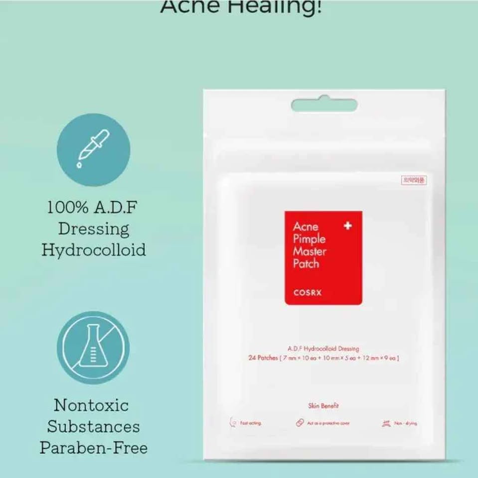 COSRX Acne Pimple Master Patch — Hydrocolloid Spot Treatment Patches