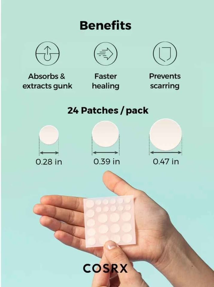 COSRX Acne Pimple Master Patch — Hydrocolloid Spot Treatment Patches