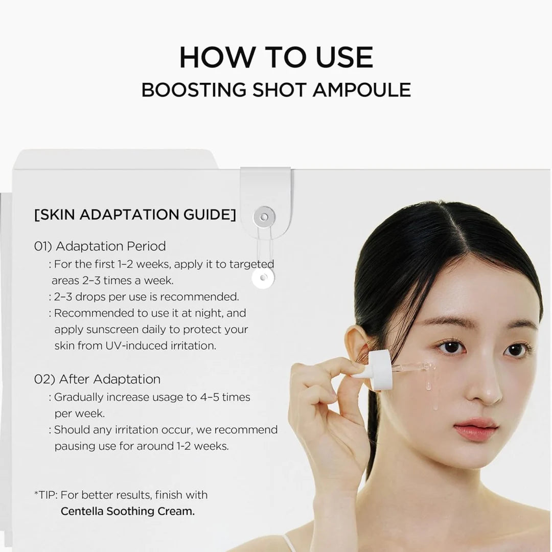 Centalla Niacinamide 10% Boosting Shot Ampoule — Brightening & Pore-Refining Serum
