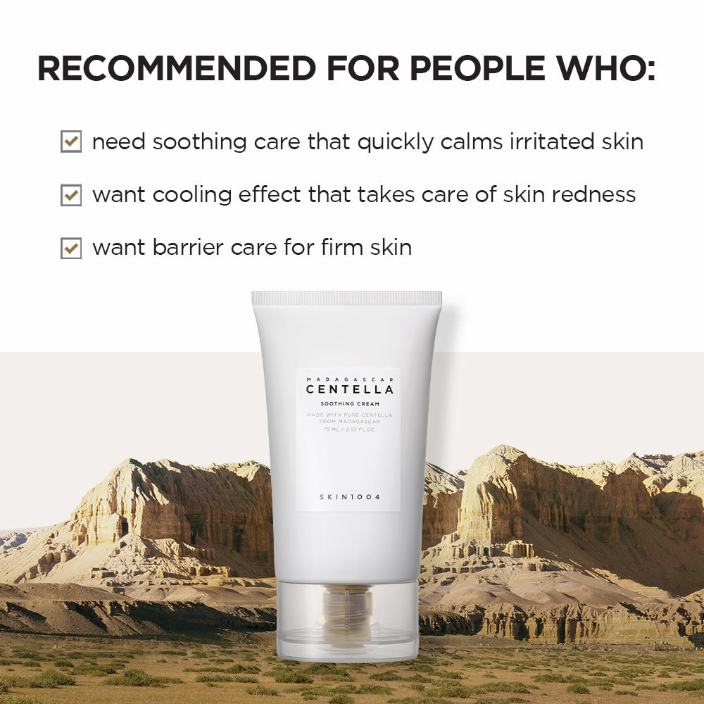 Centella Soothing Cream — Barrier-Repair & Calming Moisturizer