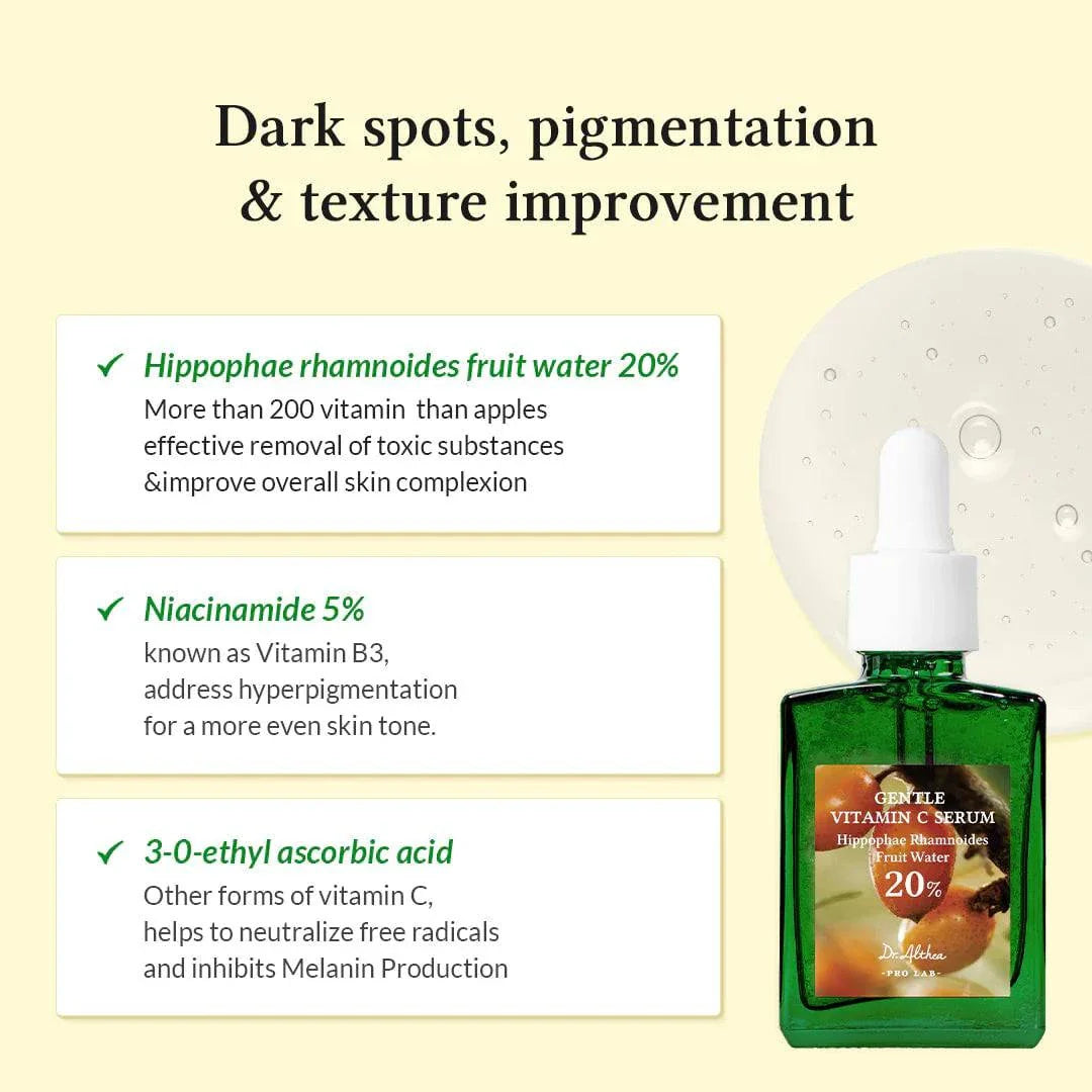 Dr. Althea Gentle Vitamin C Serum — 20% Brightening & Anti-Aging Vitamin C Serum