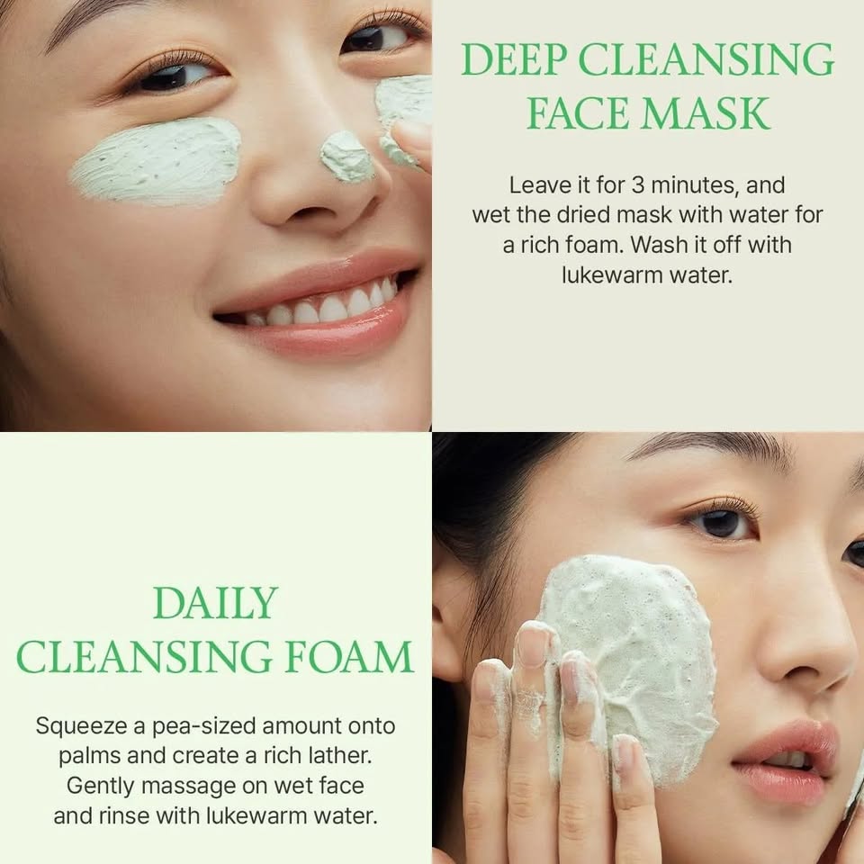 FULLY—Green Tomato Clay Pack Cleanser — Pore-Refining Clay-to-Foam Deep Cleansing Treatment