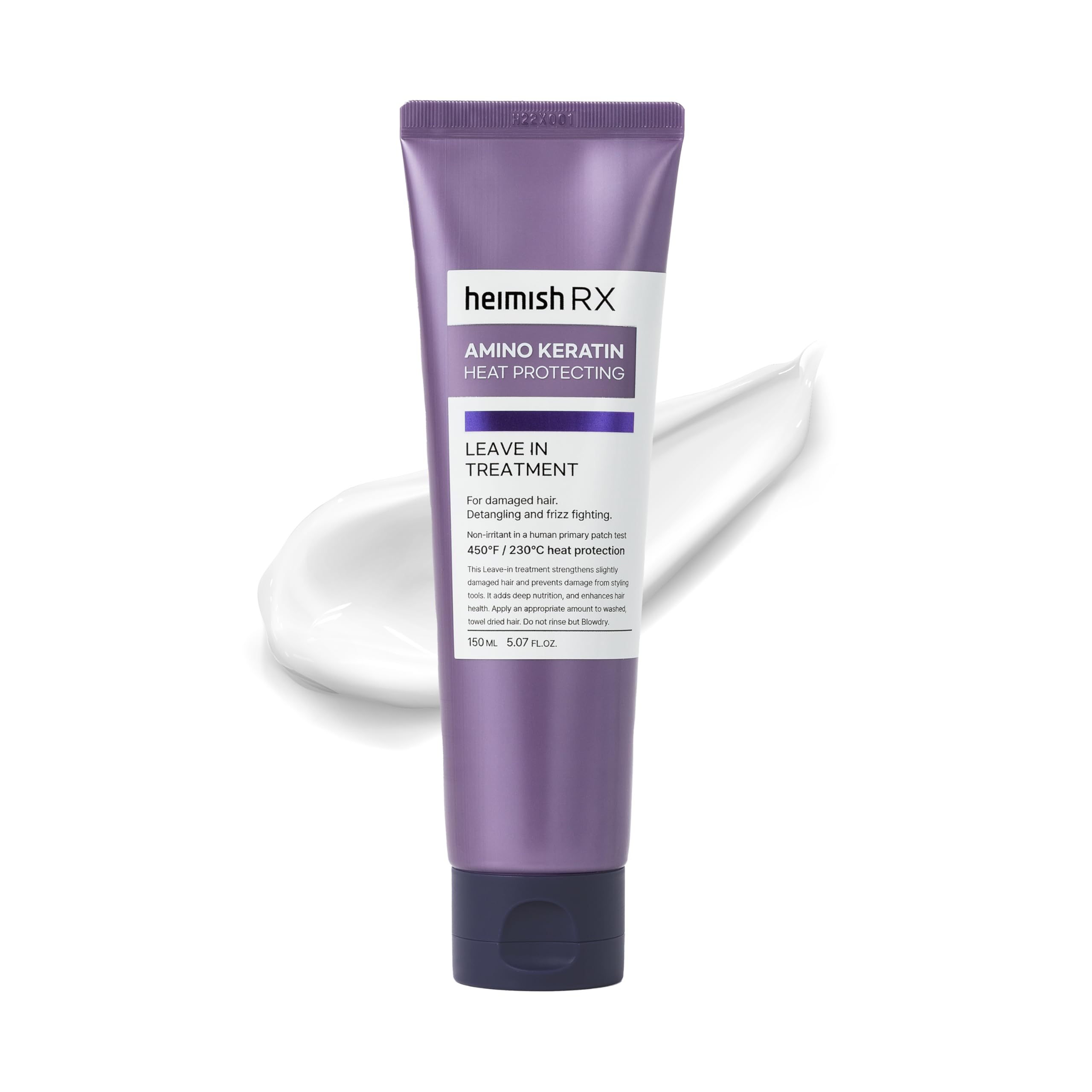 heimish RX Amino Keratin Leave-In Treatment — Protein-Infused Hair Repair & Smoothing Treatment