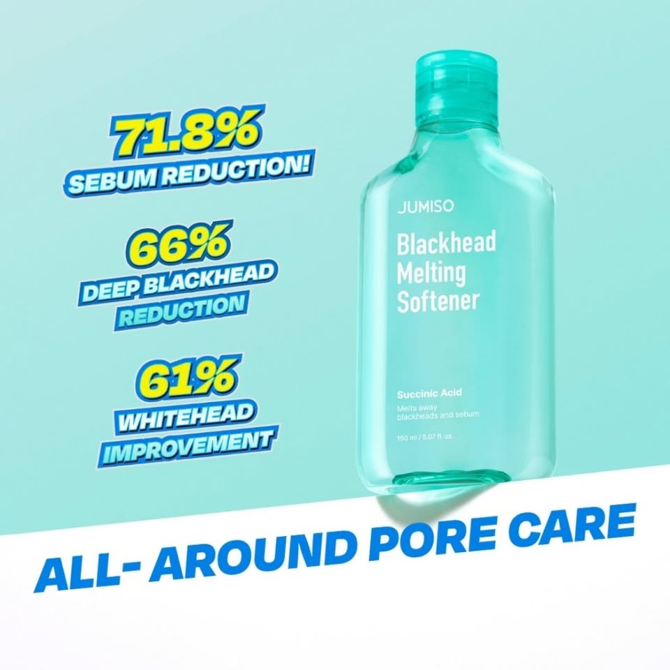 JUMISO Blackhead Melting Softener — Gentle BHA Pore-Softening Toner