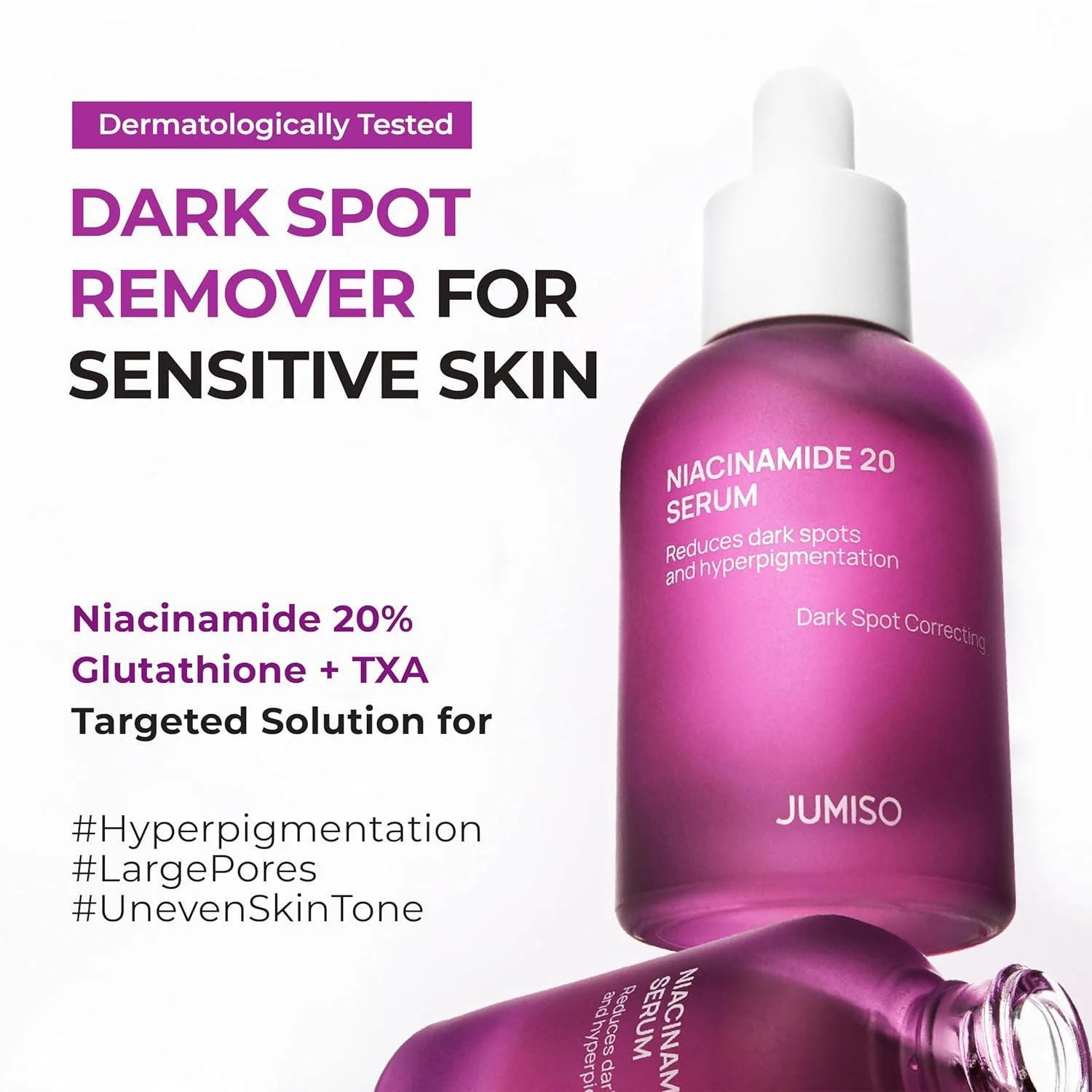 JUMISO Niacinamide 20 Serum — High-Potency Dark Spot & Hyperpigmentation Treatment