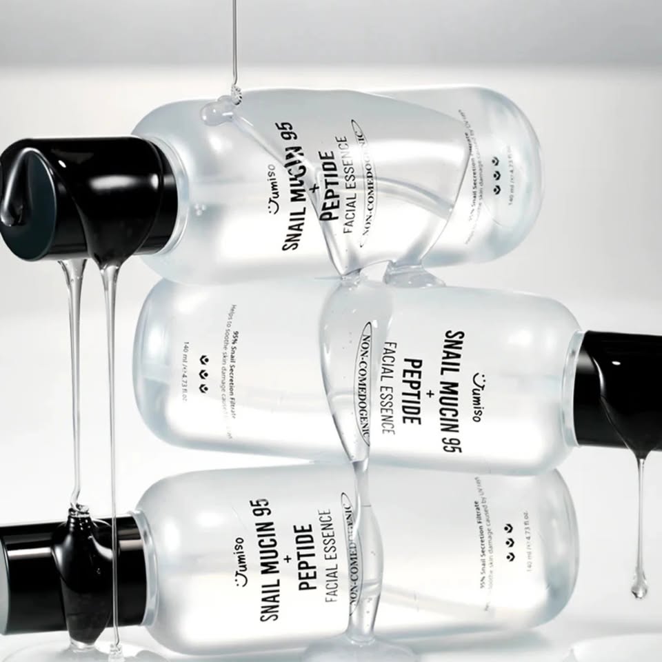 Jumiso Snail Mucin 95 + Peptide Facial Essence — Repairing, Hydrating & Skin-Firming Essence