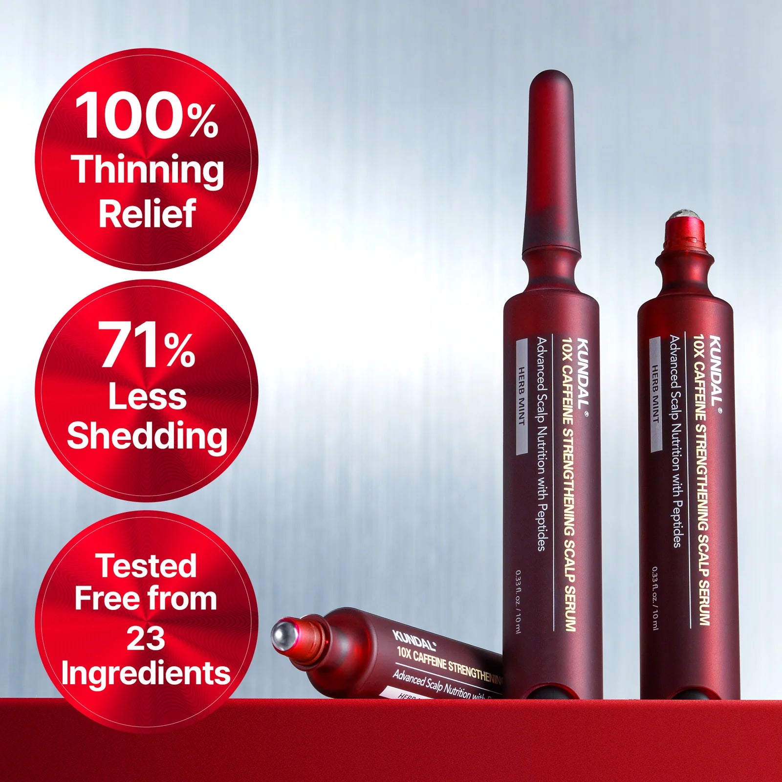 KUNDAL Macadamia Ultra Strengthening Ampoule Serum — Intense Repair & Shine for Damaged Hair