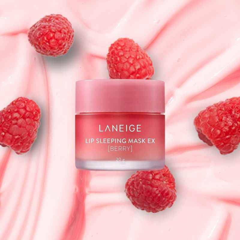 LANEIGE Lip Sleeping Mask EX [Berry] — Overnight Lip Repair & Intensive Hydration Treatment