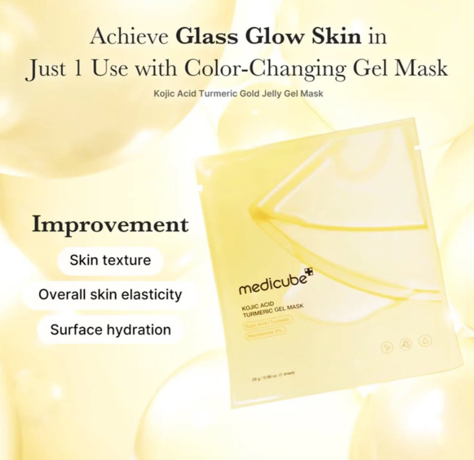 Medicube Collagen Brightening Gel Mask — Firming & Radiance-Boosting Hydrogel Mask
