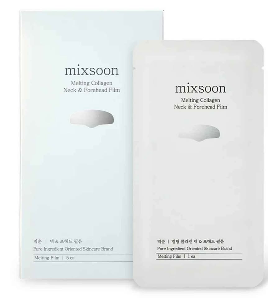 Mixsoon Melting Collagen Neck & Forehead Film — Firming & Wrinkle-Smoothing Collagen Treatment