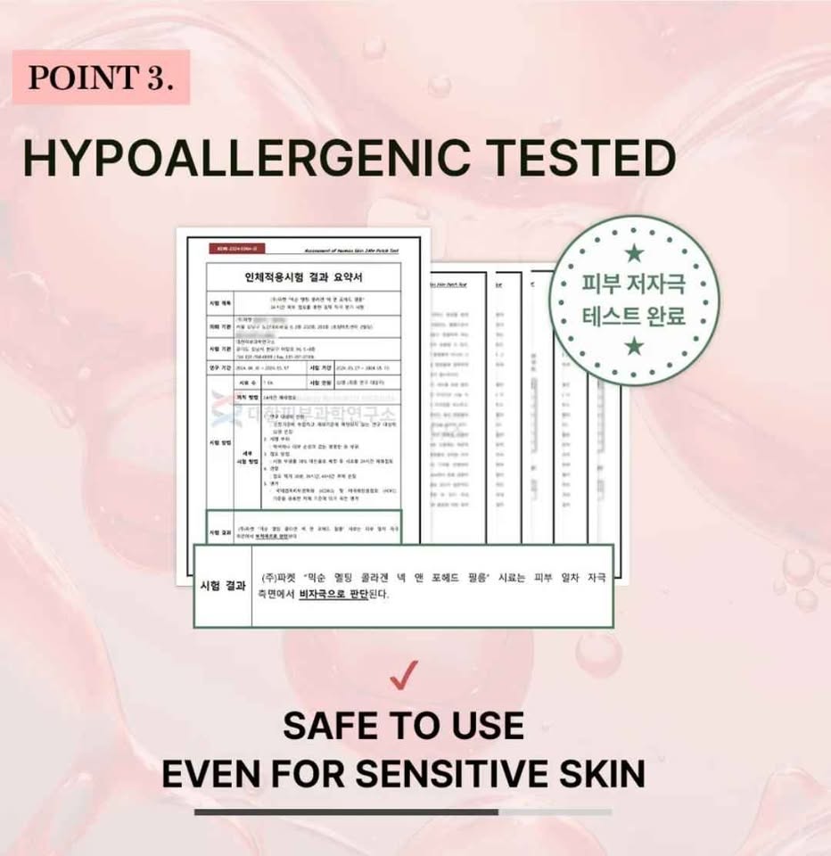 Mixsoon Melting Collagen Neck & Forehead Film — Firming & Wrinkle-Smoothing Collagen Treatment