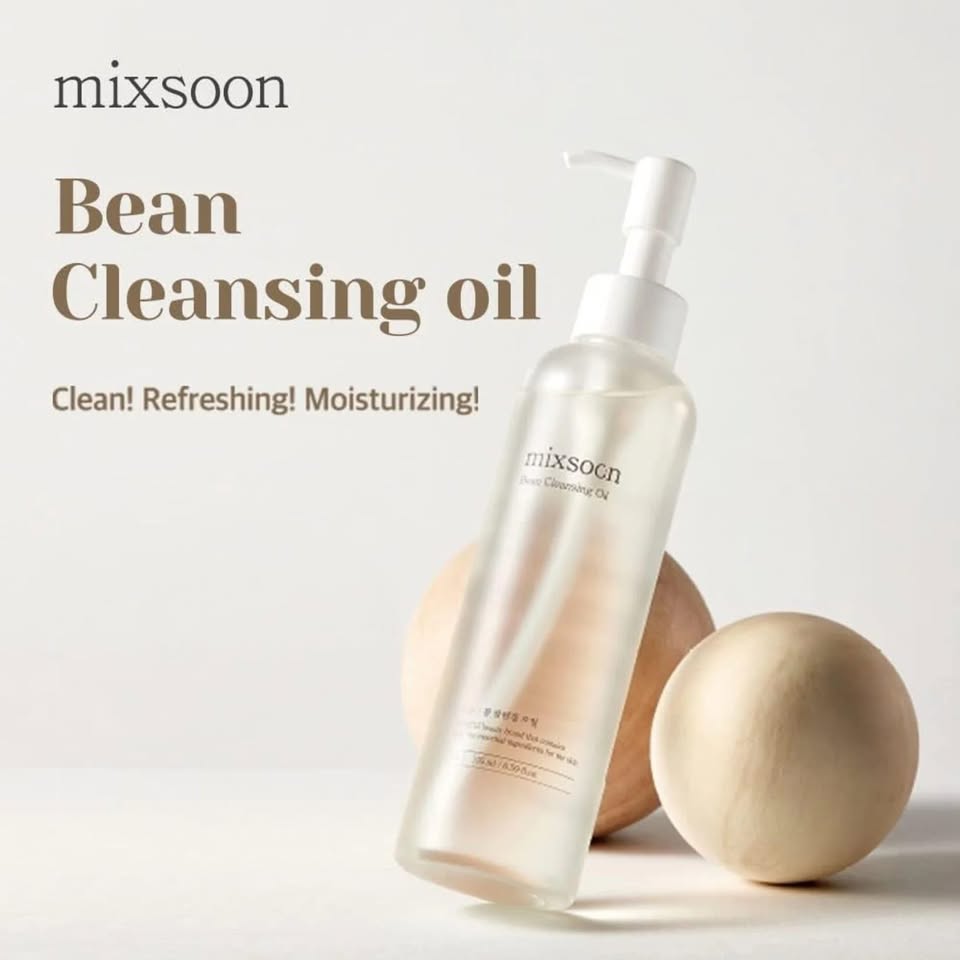 Mixsoon Bean Cleansing Oil — Deep Cleansing & Moisturizing Makeup Remover