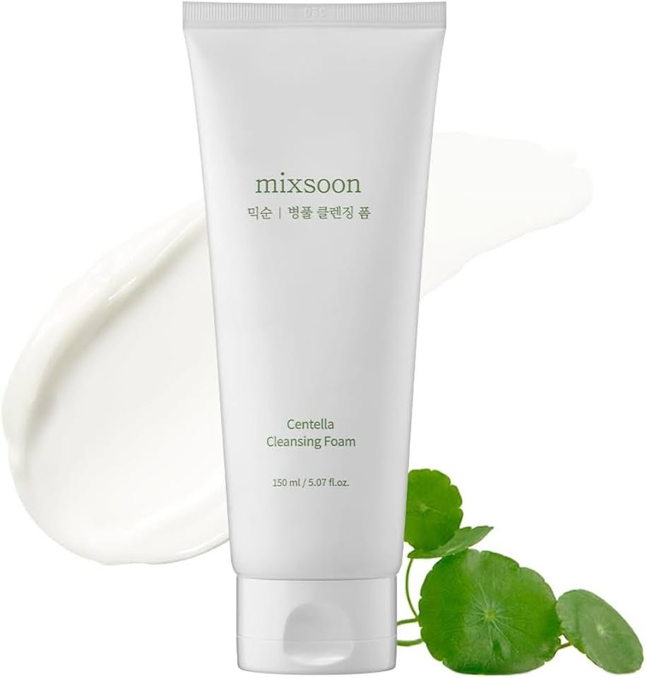 Mixsoon Centella Cleansing Foam — Gentle Daily Cleanser for Calm, Balanced Skin