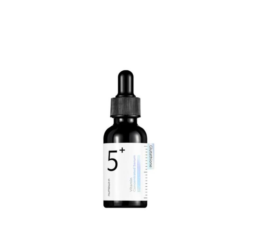 Numbuzin No.5+ Vitamin Concentrated Serum — Brightening Serum for Clear, Even Skin Tone