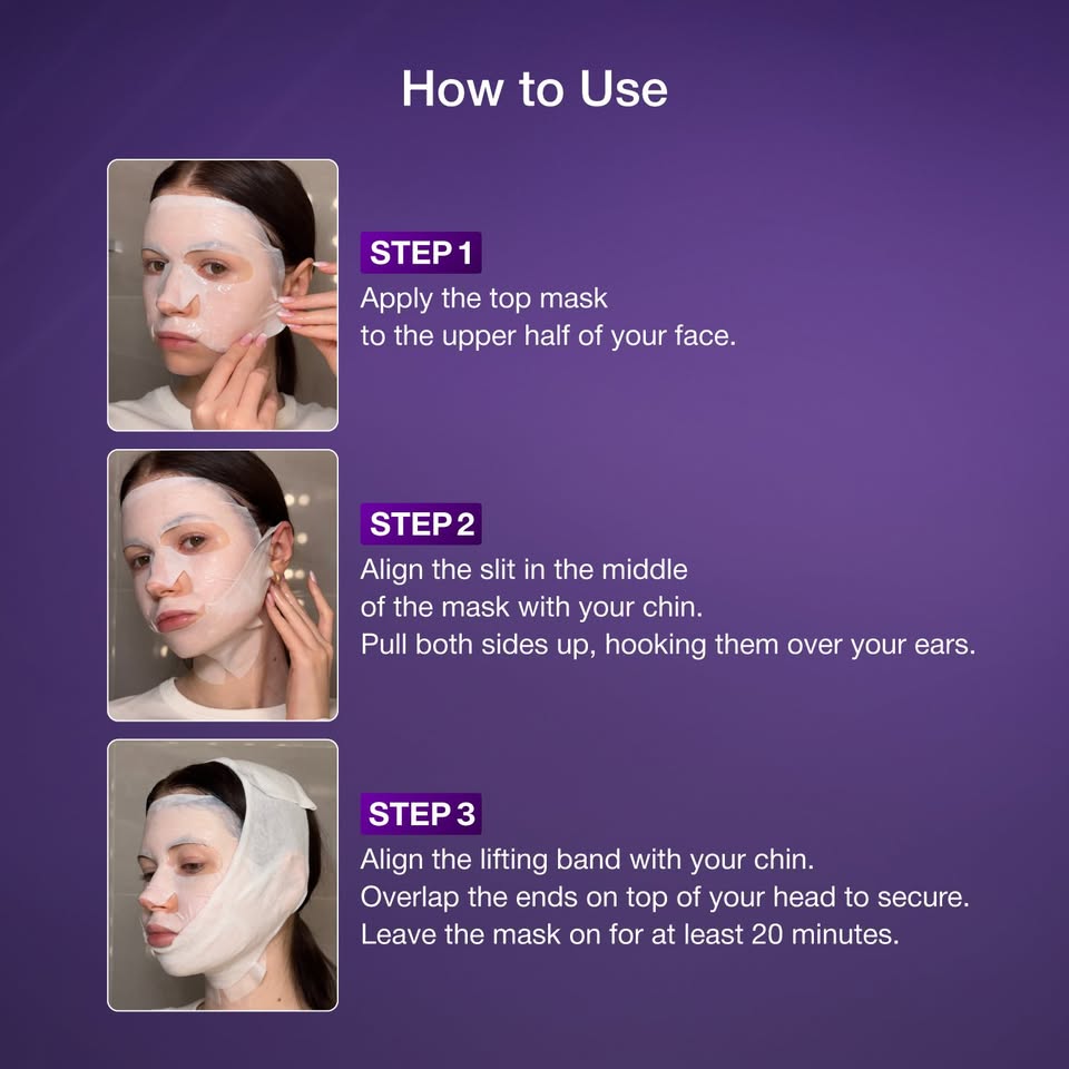 Numbuzin No.9 NAD+ Bio Lifting-Sil Full Face Mask — Firming & Elasticity Boosting Sheet Mask