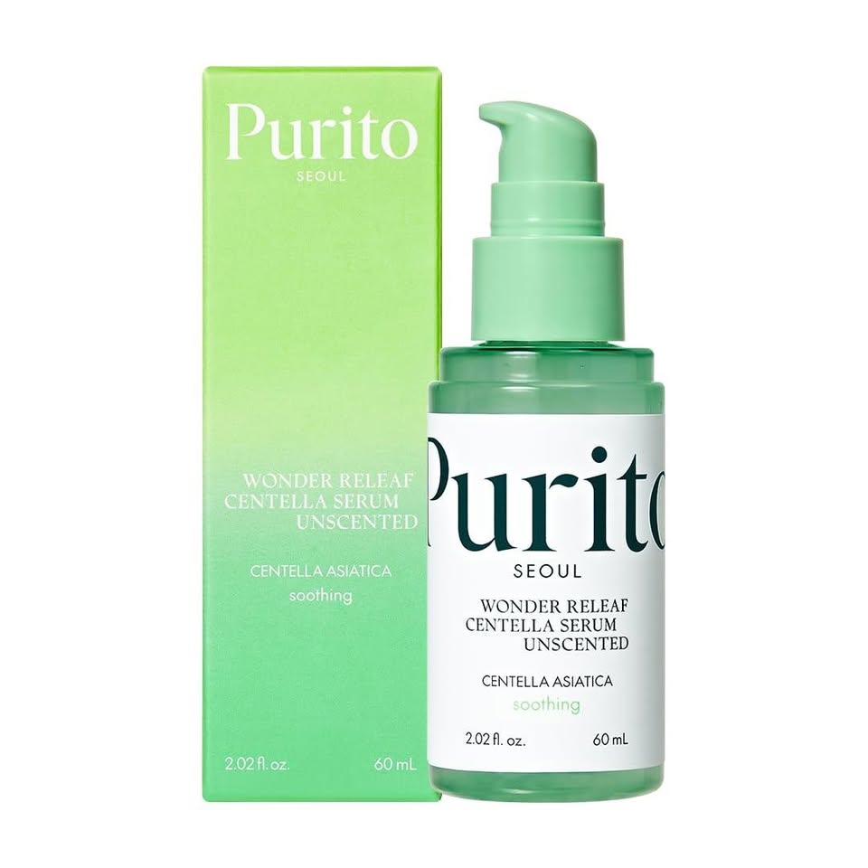 Purito Wonder Releaf Centella Serum (Unscented) — Soothing & Barrier Repair Serum