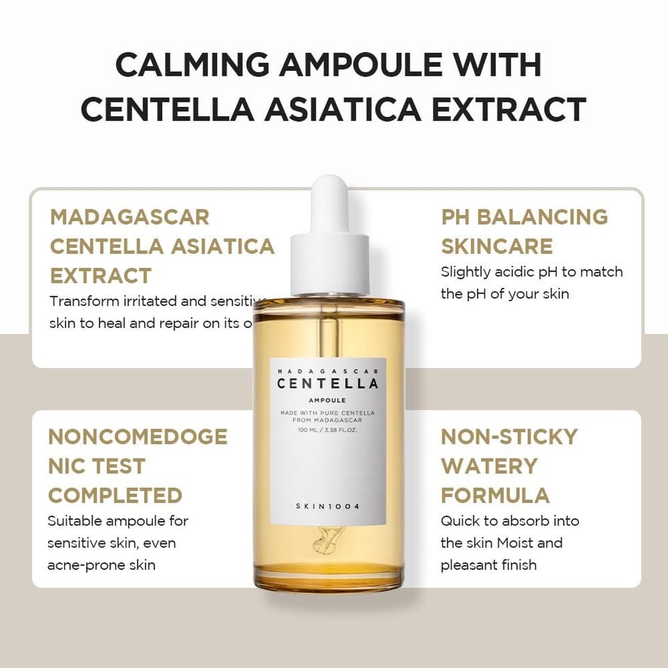 Madagascar Centella Ampoule — Soothing & Barrier-Strengthening Serum