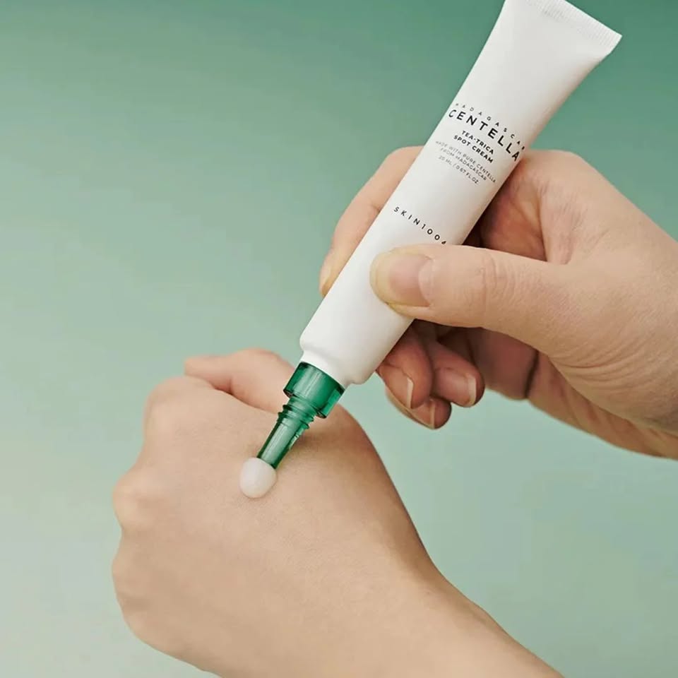 SKIN1004 Madagascar Centella Tea-Trica Spot Cream - Targeted Acne & Blemish Treatment for Clear Skin