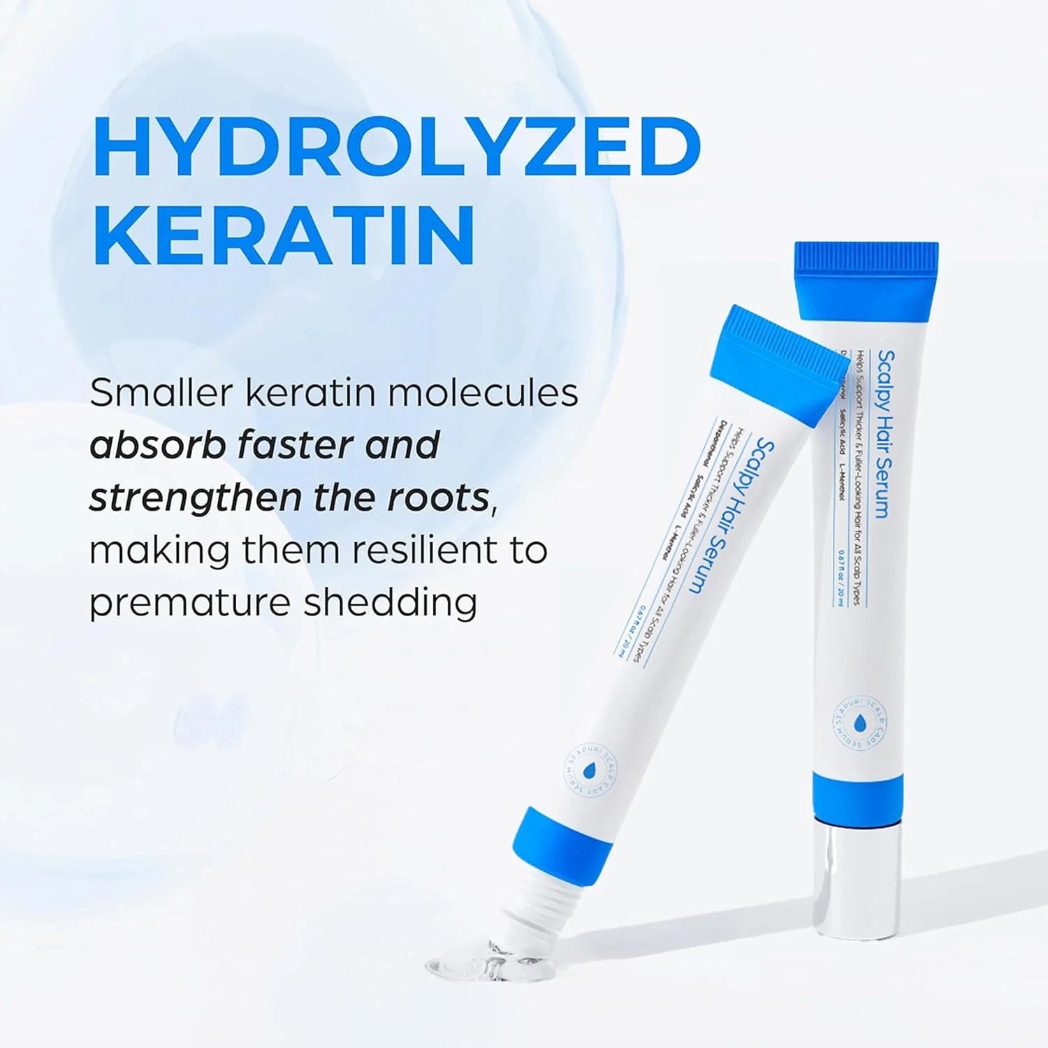 Seapuri Hydrolyzed Keratin Scalp & Root Serum — Strengthening & Repair Treatment