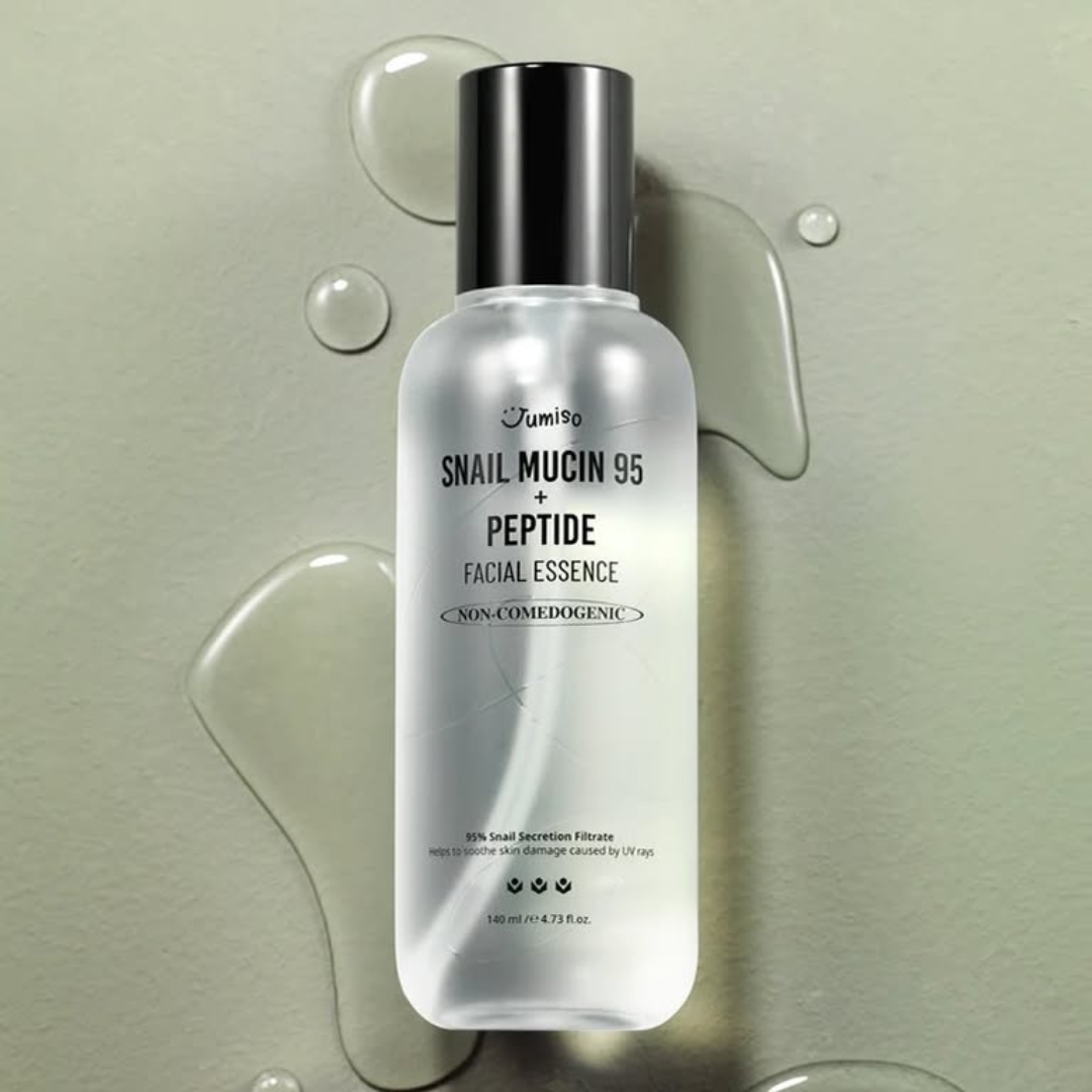 Jumiso Snail Mucin 95 + Peptide Facial Essence — Repairing, Hydrating & Skin-Firming Essence