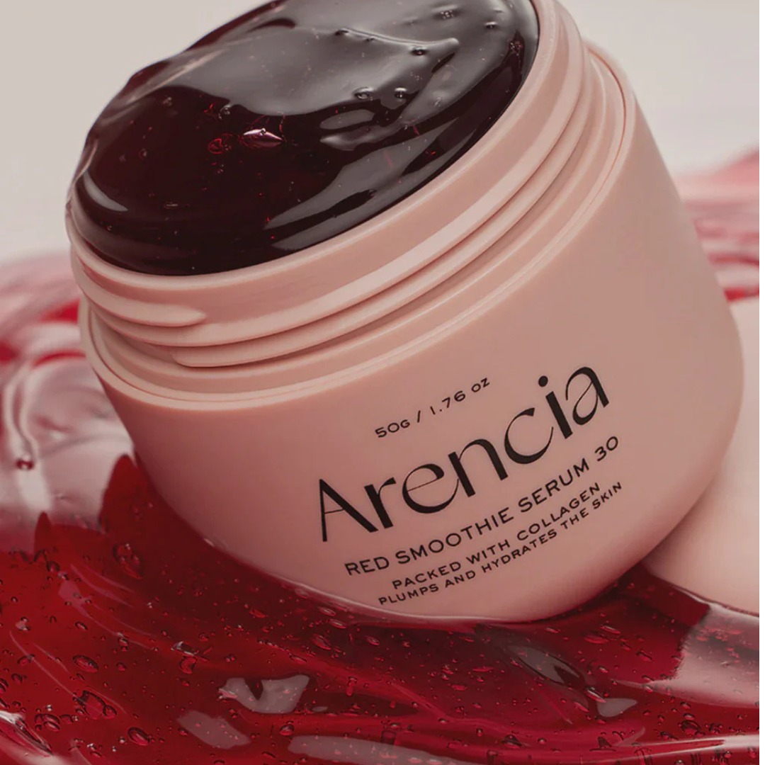 Arencia Red Smoothie Serum 30 — Hydrating & Glow-Boosting Gel Serum