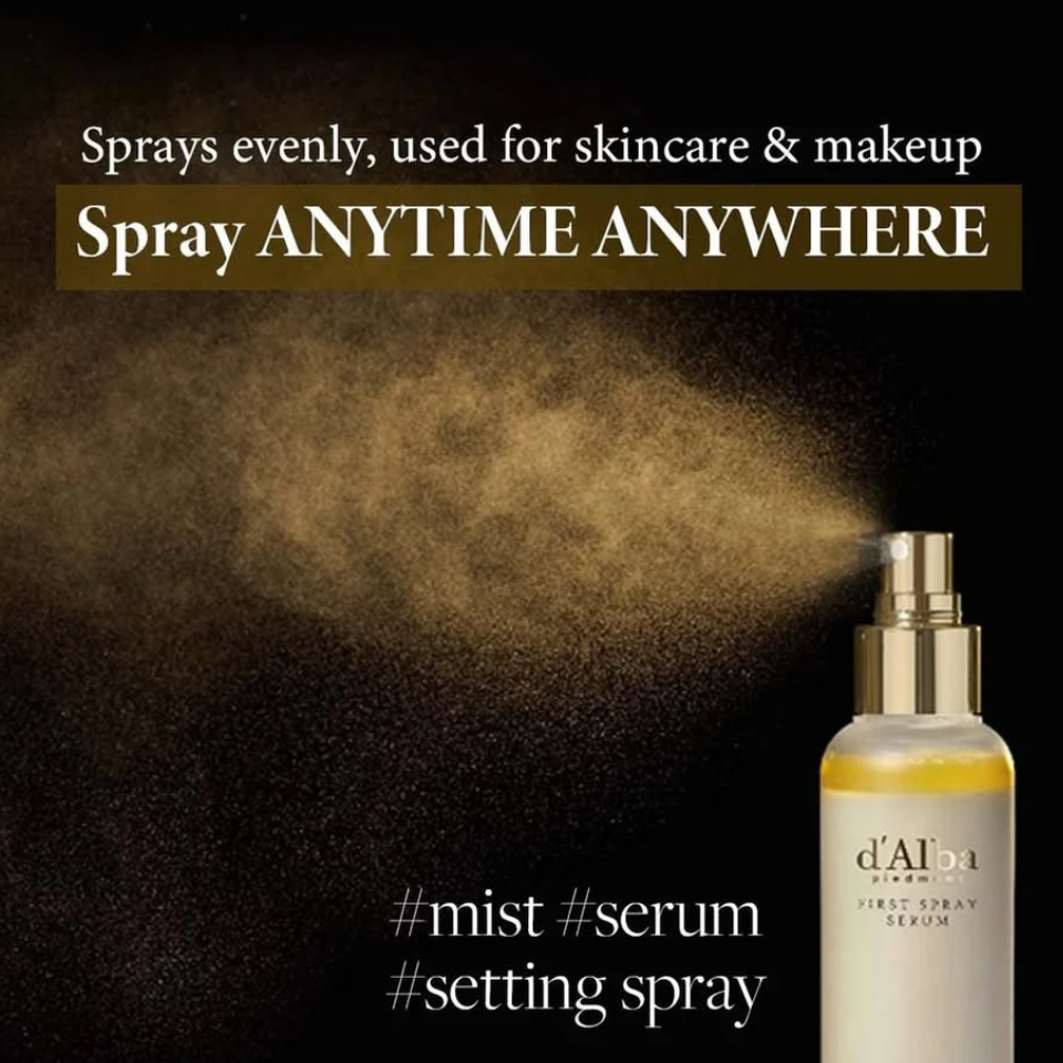 d'Alba First Spray Serum — White Truffle Glow