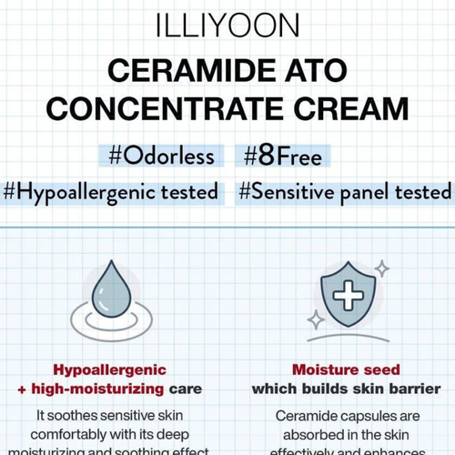 ILLIYOON Ceramide Ato Concentrate Cream