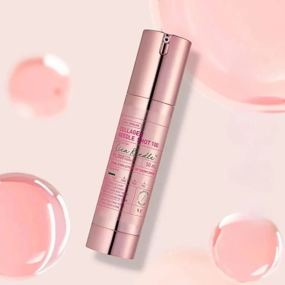 VT CICA Collagen Reedle Shot 100 — Firming Booster Serum for Elastic, Smooth Skin