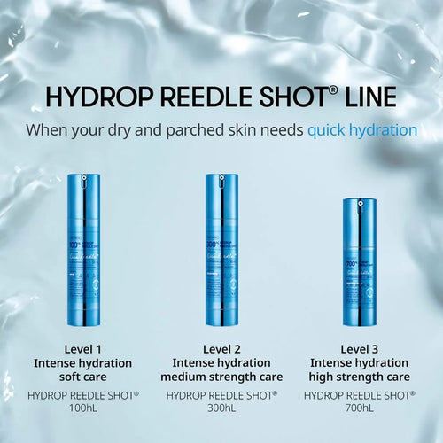 VT HYDROP Reedle Shot Line — Intense Hydration Boosters for Dry, Dehydrated Skin