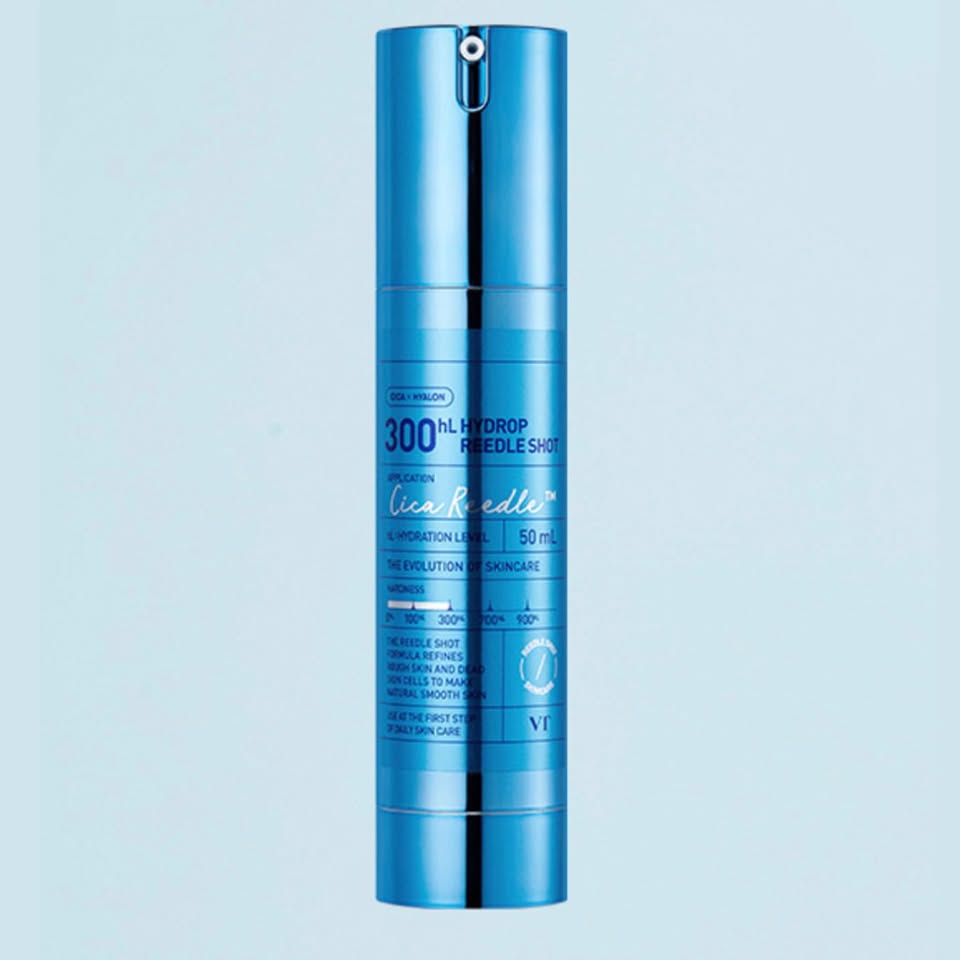 VT HYDROP Reedle Shot Line — Intense Hydration Boosters for Dry, Dehydrated Skin