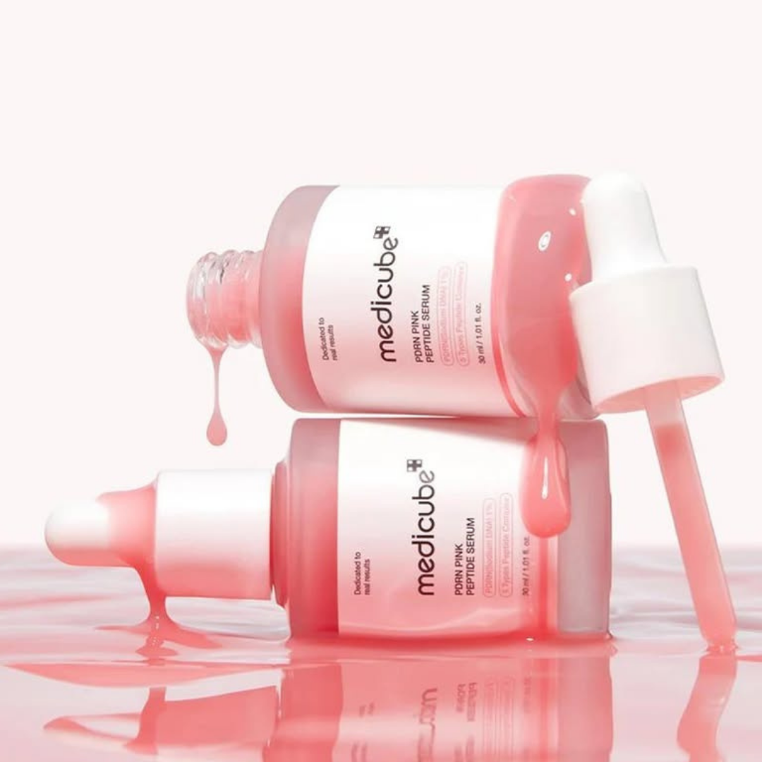 Medicube PDRN Pink Peptide Serum — Skin Repair & Firming Serum for Radiant, Healthy Skin
